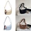 Canvas Dumpling Bag For Women With Zipper Closure And Street Style Design