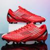 Männer Fußball Stiefel Lange Spikes Hohe Knöchel Fußball Schuhe FG Outdoor Gras Stollen Fußball Stiefel Training Sport Fußball Schuhe