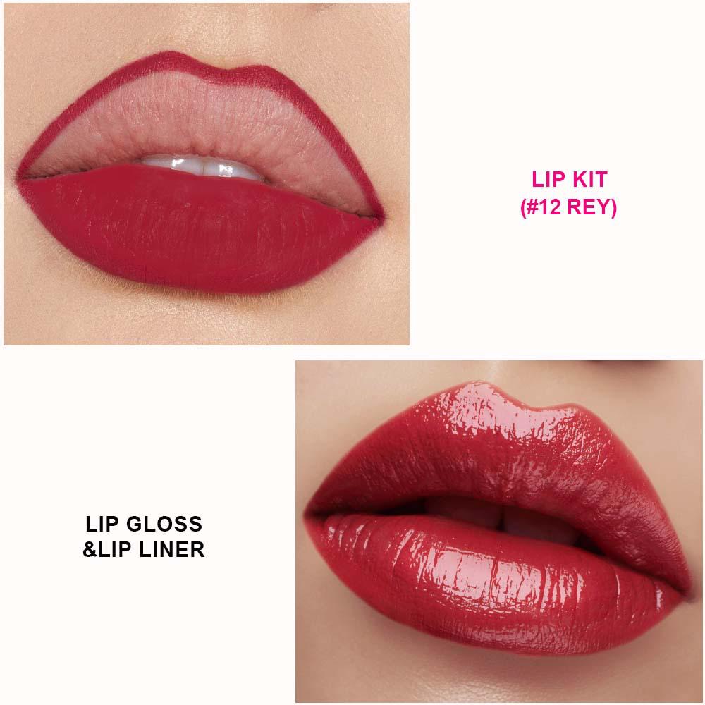 

Настраиваемый стойкий водостойкий набор блеска для губ и подводки с зеркалом и увлажняющим, питательным тюбиком.