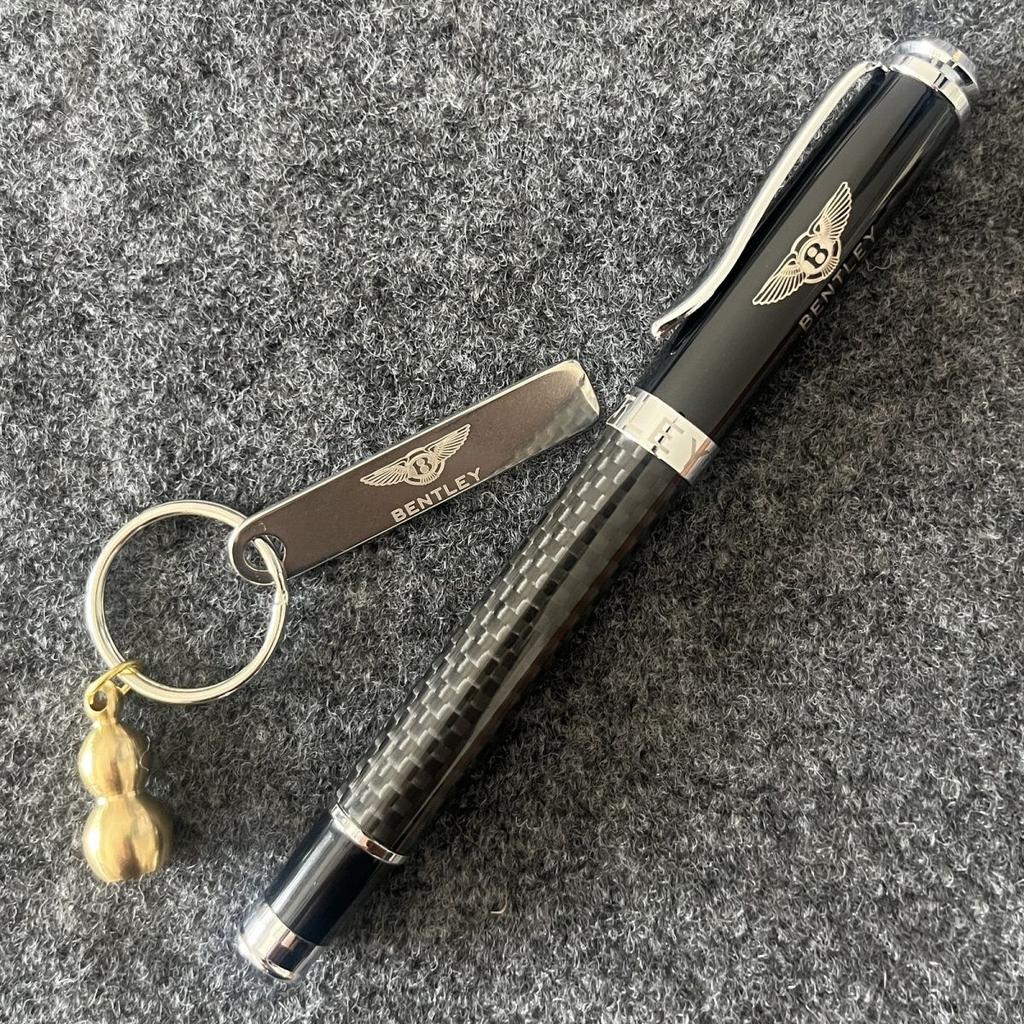 Bentley LOGO Minneskulspenna Metall Affärskulspenna Snabbtorkande Hållbar Penna Kontor Affärer Och Kontor Anpassad