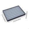 Gemstone Display Board Jewelry Tray Multipurpose Ring Trays Holder for Drawers Live