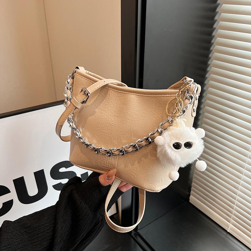 Tasche Damen Neue Damen Schultertasche Vielseitige Kette Tragbare Messenger Bag Pendler Tasche