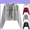 Print Friends Womens Hoodie Hoody Sweatshirt Ladies Pullover Sweater Hot Jumper