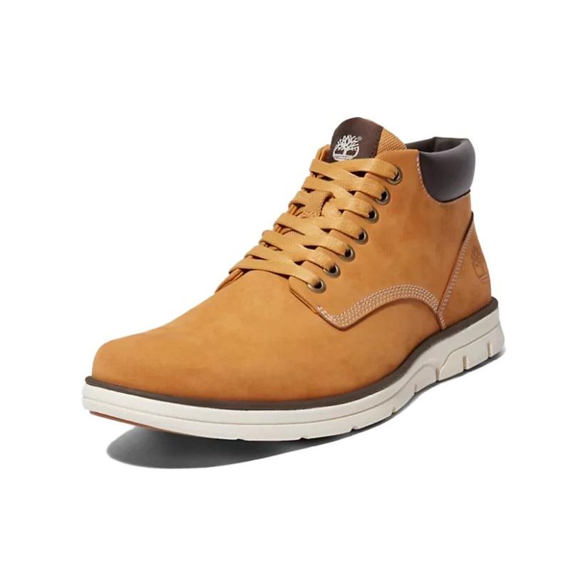 Timberland Bradstreet Chukka Durable Ankle Outdoor Boots Men Boots Yellow A1989231