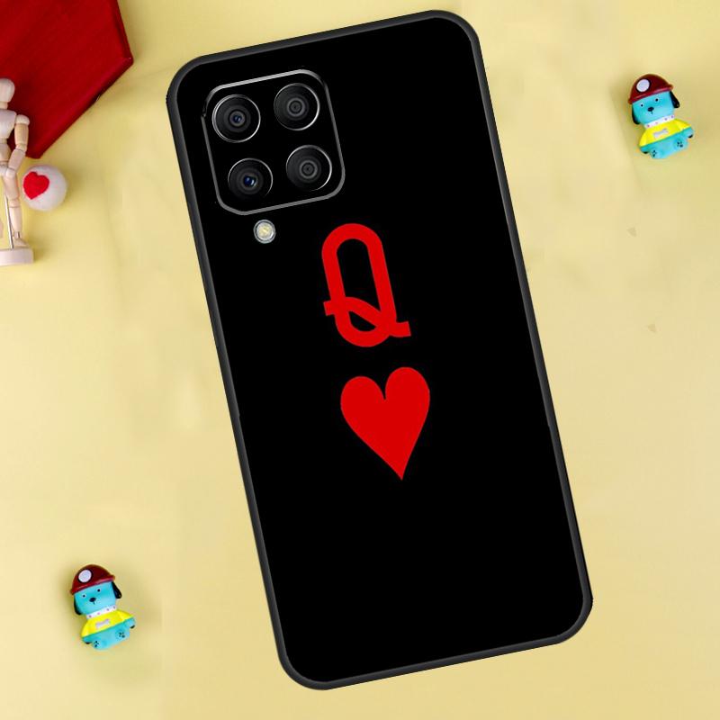 King Queen Couple Lovers Case For Samsung Galaxy M33 M15 M55 M31 M13 M12 M14 M06 M16 M36 M56 M53 M32 M52 M35 M34 M54