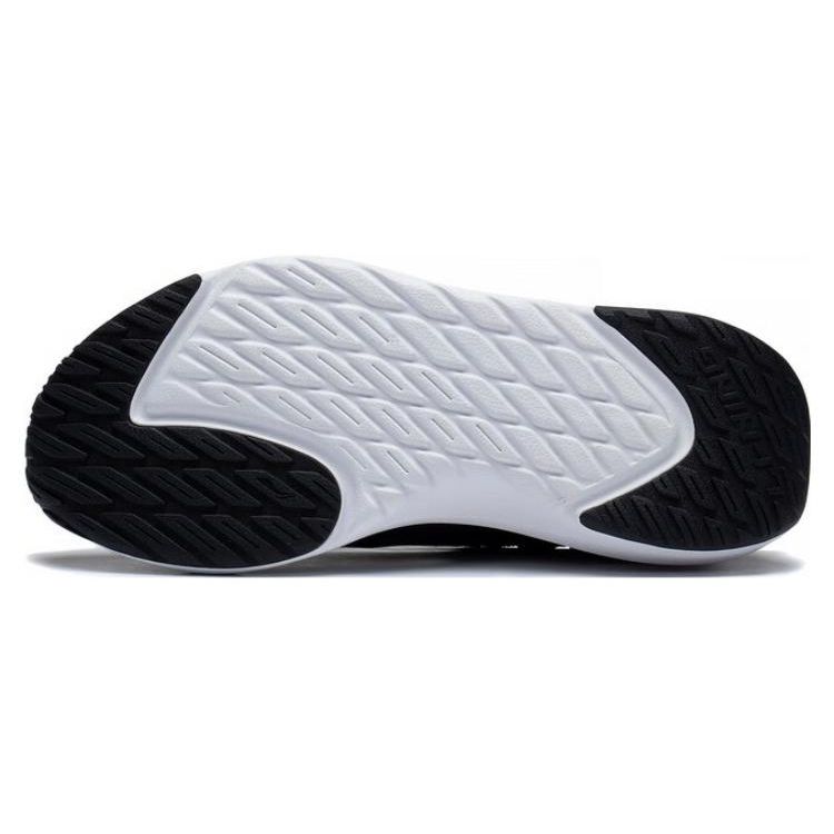 Li-Ning Soft Go Reflective Non-Slip Wear-Resistant Breathable Low-Top Casual Shoes Women sneaker Black AGLT106-2
