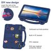 Coque antichoc pour enfants pour Samsung Galaxy Tab S7 S8 S9 S10 FE Plus 12,4" EVA Avec poignée support antichoc anti-chute Housse de tablette