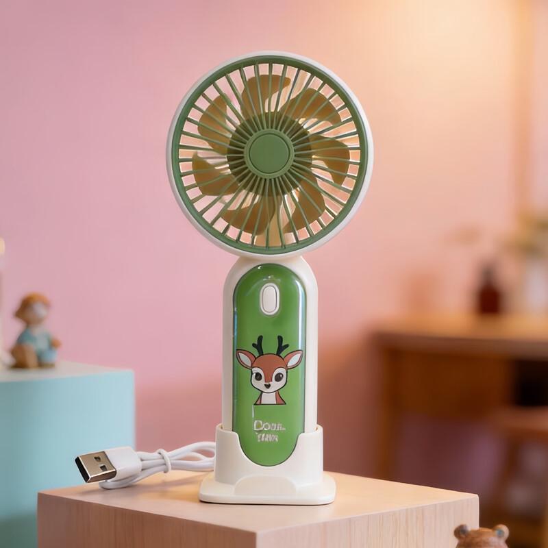 LINGPAN Portable Mini Rechargeable Handheld Fan Pack of 5