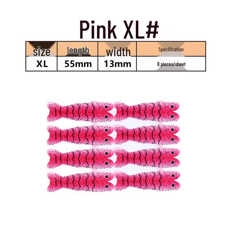 Bionic Shrimp Back Skin: Elastic Ice Silk Tying Material for Lures