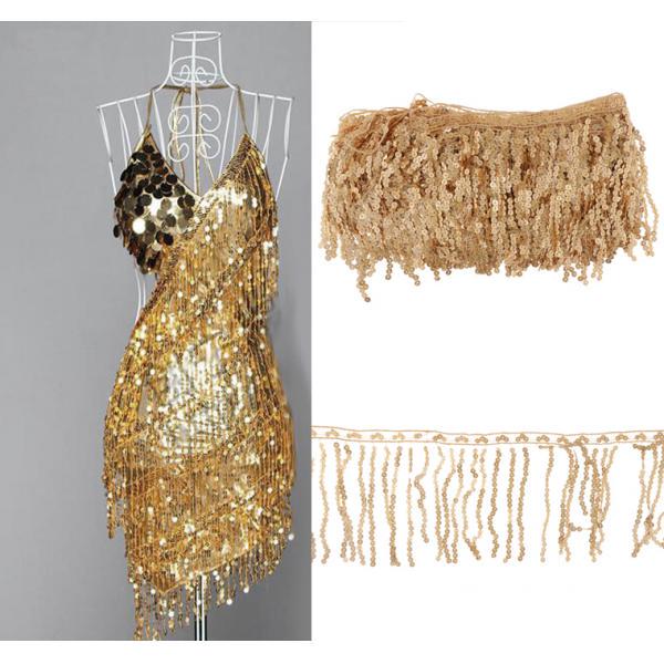 sequin tassel fringe