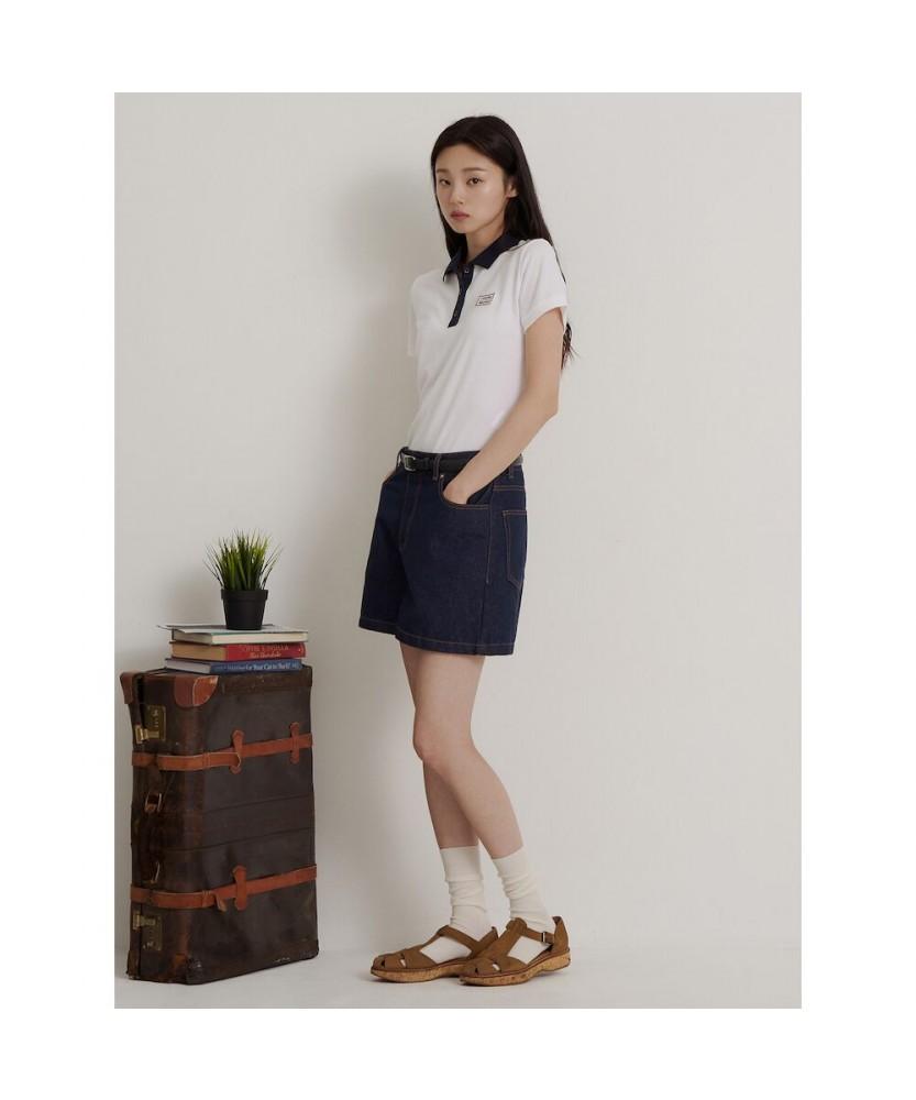 Binpolleidiseu [Hunter] Raw Denim Shorts Navy (Bf6625K03R)
