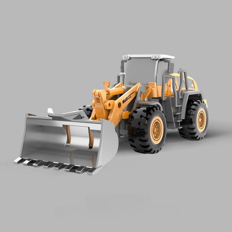 Alloy Excavator Construction Toy For Kids With Inertia Drive And Articulated Joints
