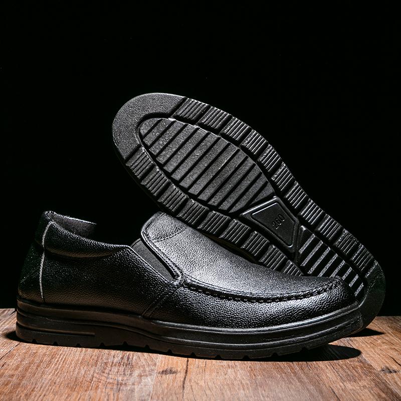 Мужская мягкая кожаная обувь — фото 11