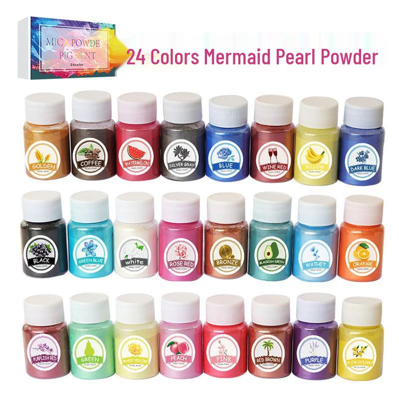 

Набір кольорів епоксидної смоли: Олійний та Водний УФ Пігмент