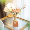 Resin Handicraft Cartoon Deer Flower Vase Floral Arrangement Accessories Artificial Animal Sculpture Home Decoration Accessories