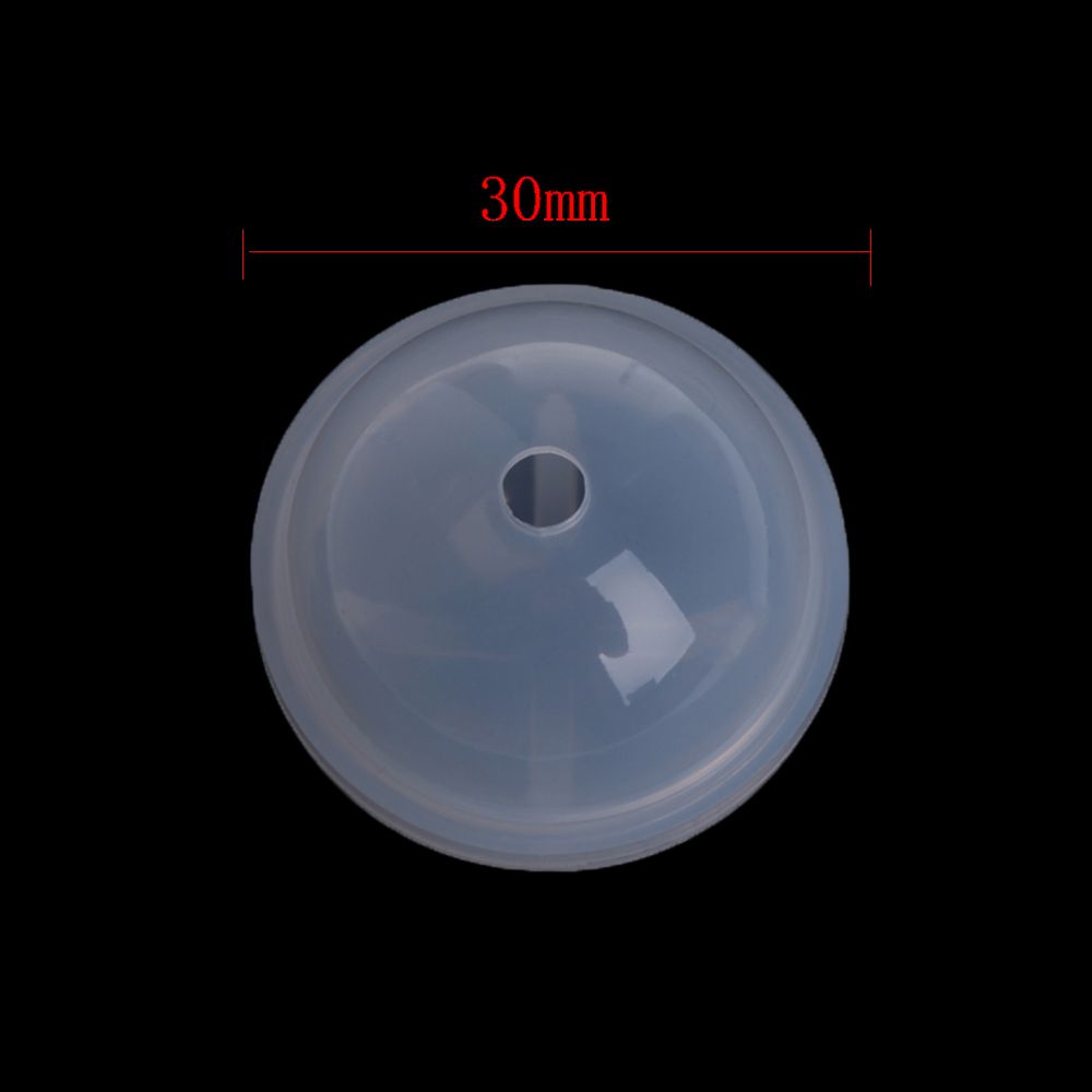 5sizes Practical Pattern Die Home Decoration Silicone Mold Sphere Mould Jewelry Making Craft Ball