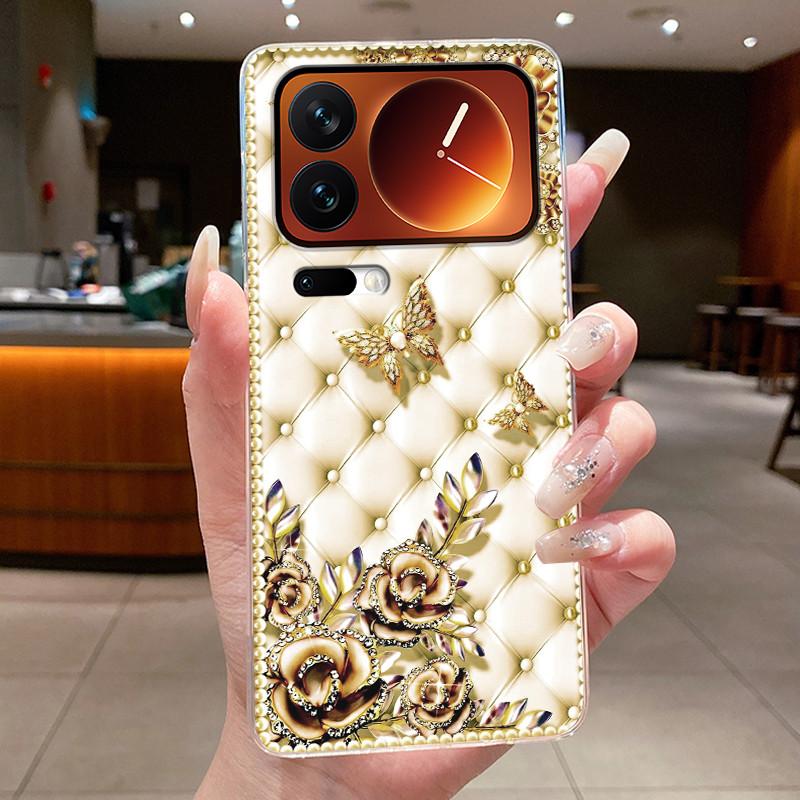 Fashion Night Owl Pattern Phone Case For Xiaomi 17 Pro Xiaomi 17 Pro Max Transparent TPU Soft Cover Shockproof Couple Shell