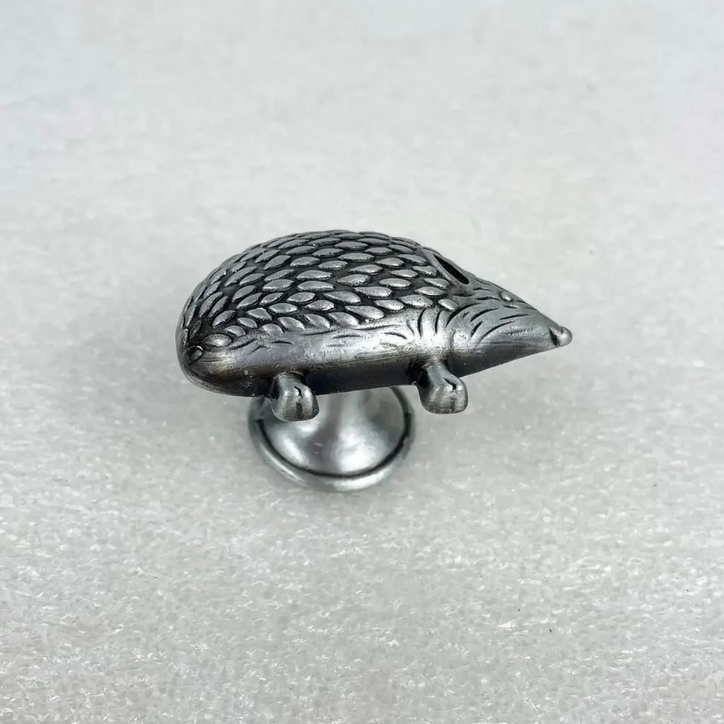 10PC Cute Hedgehog Drawer Knobs Furniture Handle Single Hole Cabinet Door Handle Kitchen Cabinet Wardrobe Handle