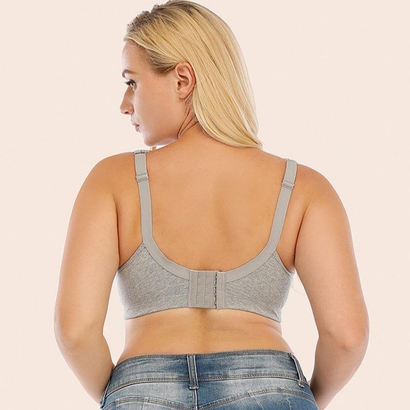 Nude Full Cup Plus Size Bra Fat Girl Lace Comfortable Underwear