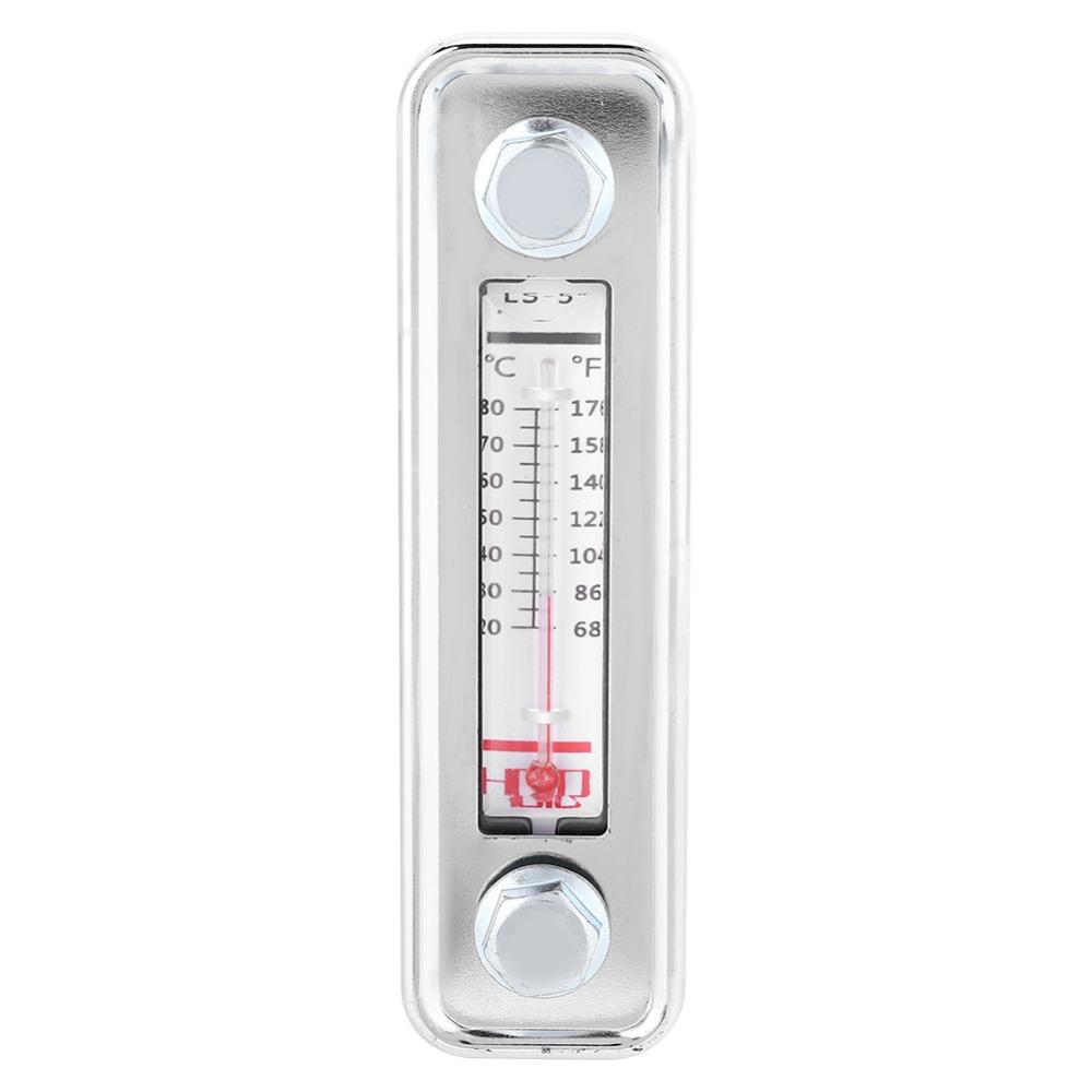 

LS-5 Oil Liquid Level Gauge Good Sealing Accurate Measurement Transparent Display Gauge Screw Mounted Liquid Level Meter