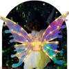 Kids Light-Up Fairy Wings – Iridescent Angel Costume for Ages 3-12, Great for Birthday, Cosplay & Halloween