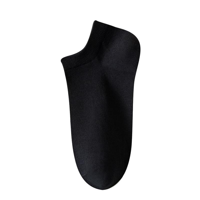 Herremote Sommer Nye Sokker med Lavt Snitt i Ren Bomull med Deodorant