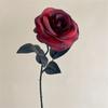 Fiori Finti Fiore di Seta Nera Rosa Artificiale Fiore di Rosa Halloween Gotico Fiori Scuri Per Matrimonio Casa Festa Decorazione Fiori Simulati