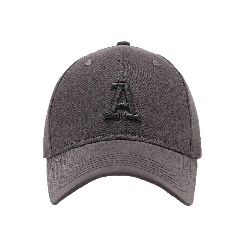 Embroidered Letter Baseball Cap For Women With Wide Brim Sun Protection Casual Style