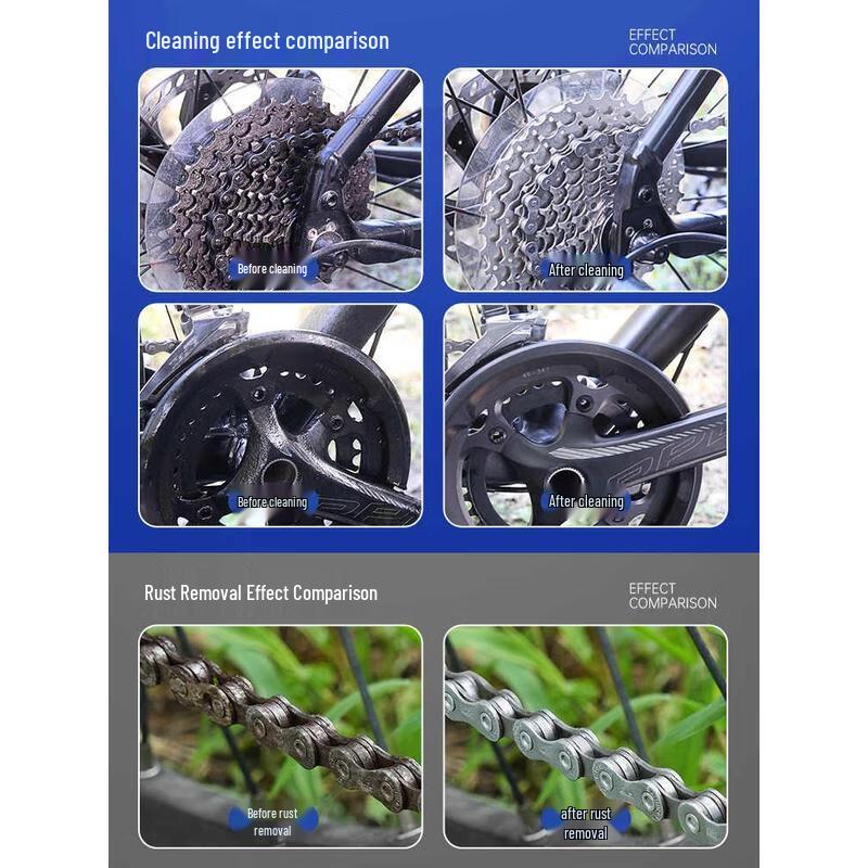 HANDUNYOUWD-46 Mountain Bike Chain Oil 3-in-1 Set