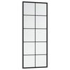Vidaxl Wall Sconces, 2 Pcs, Black Frame, 100 X 40 Cm, Metal