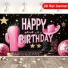 Photography Background Banner - Cool Western Cowboy Theme Fabric Suitable for Birthday Party Decoration Background Fabric