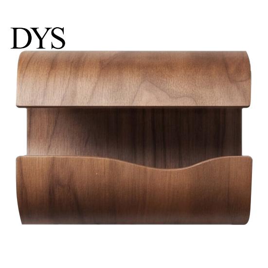 Reusable Paper Holder for Home Decor Tissue Box Holder, Natural Wood Storage Organizer, Decorative Rectangular Functional Students Dispenser,