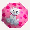 1pc Adorable Love Marie Automatic Opening and Closing Umbrella - Suitable for Various Occasions, Outdoor Activities, Lightweight and Durable