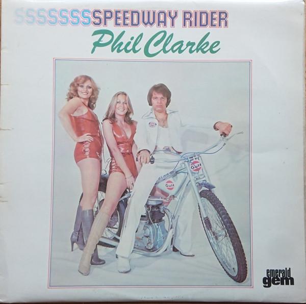 LP Record PHIL CLARKE (12) - Speedway Rider GES1190 Emerald Gem 1978 UK Pop Used