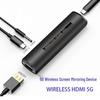 5G Wireless Screen Mirroring Device for Phone, Computer, TV, Monitor, & Projector with HDMI & Low Latency