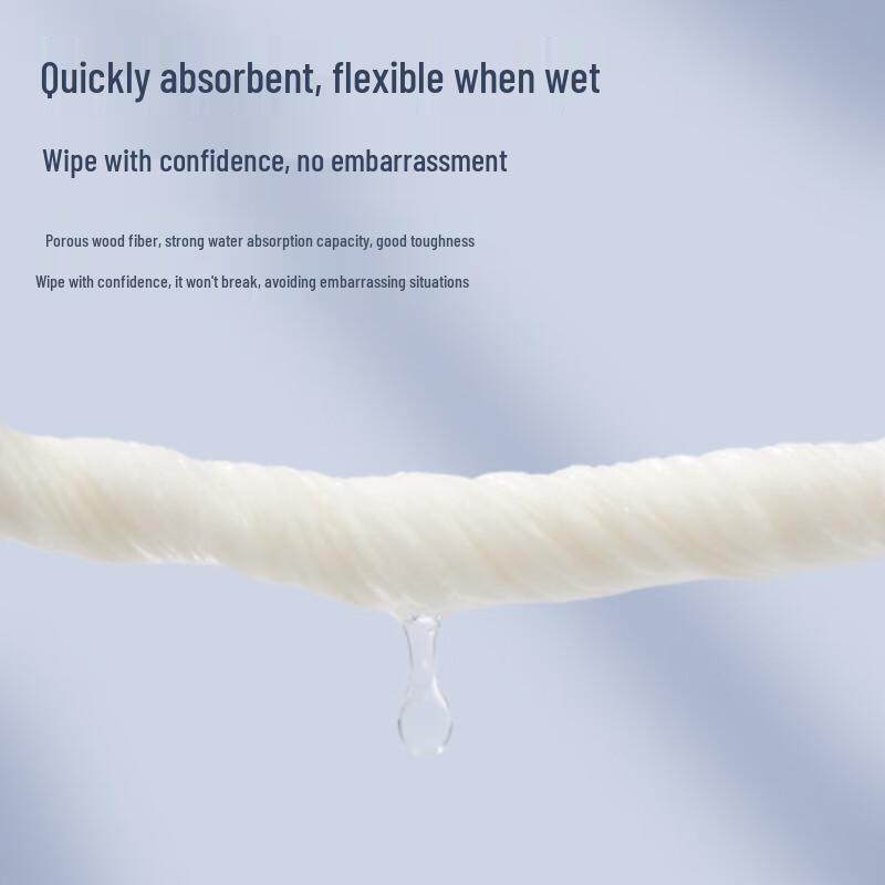 Lanpiao XPLUS 6-Ply Coreless Toilet Paper, 21 Rolls