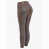 Tight Elastic Bronzing Yoga Pants Fashion Wind Cross-Border Snake Pattern Peach Hip Fitness Pants High Waist Slimming Sports Pants
