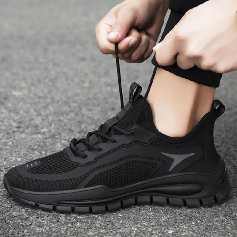 New Men's Sports Shoes, Flying Weave Running Shoes and Fashionable Men's Casual Shoes