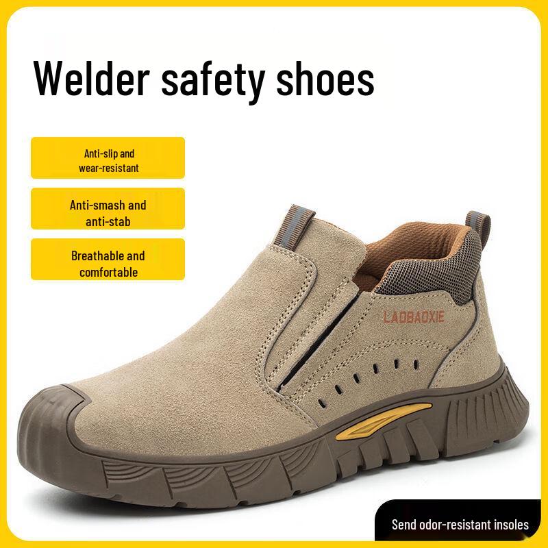 Alliance Messenger Anti-Smash Puncture-Proof Welding Safety Shoes 37