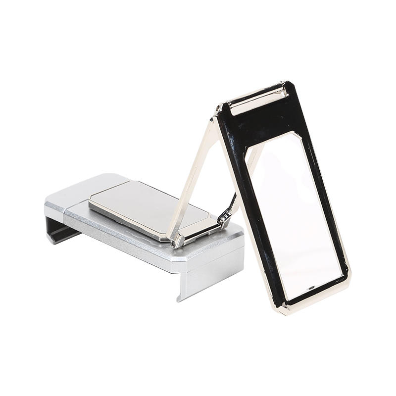 Ultratenký skládací přenosný stojánek na telefon a tablet Univerzální klipsový držák s nastavitelným úchopem pro hands-free sledování