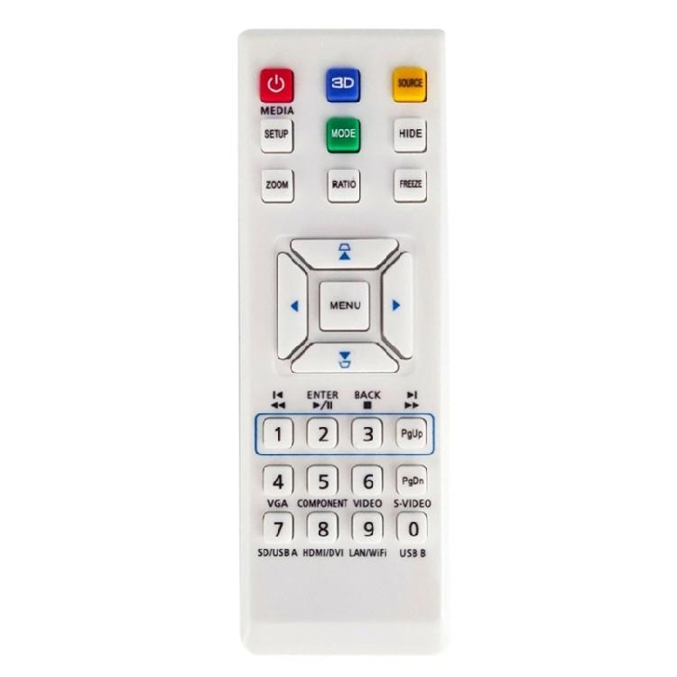 

Lightweight Replaced Remote Control for X112/1120H/113 X113PH X1130P H5370BD Long Control Distance 1