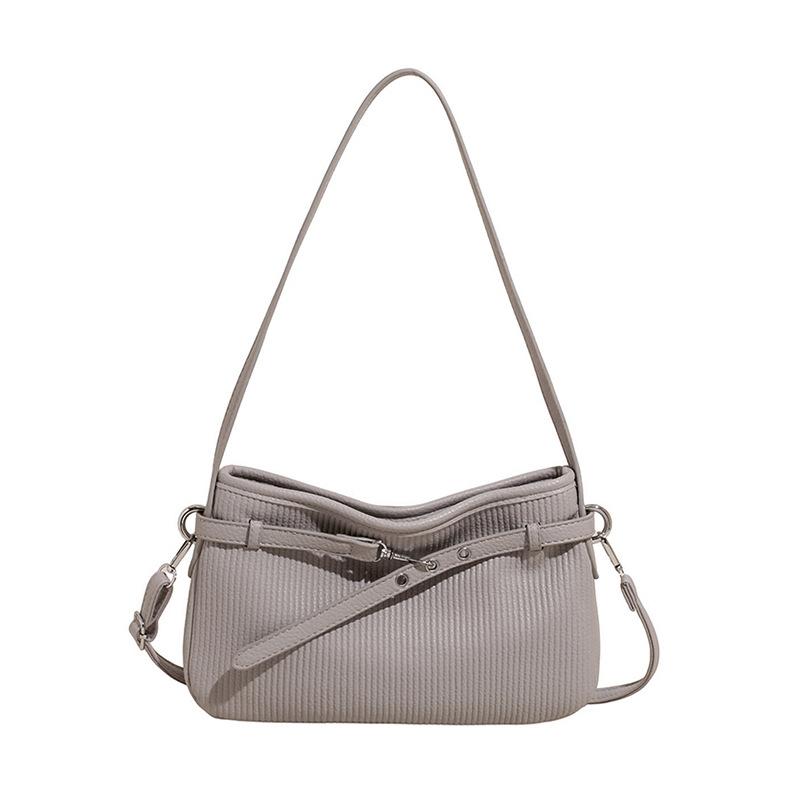 Popular Niche Casual Korean Commuter Versatile Soft Leather Shoulder Bag Fashion High Sense Messenger Tote Bag Women