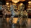 Goat Shaped Whiskey Decanter 1000ml Lead-Free Glass Liquor Bottle for Bar Decor Gifts