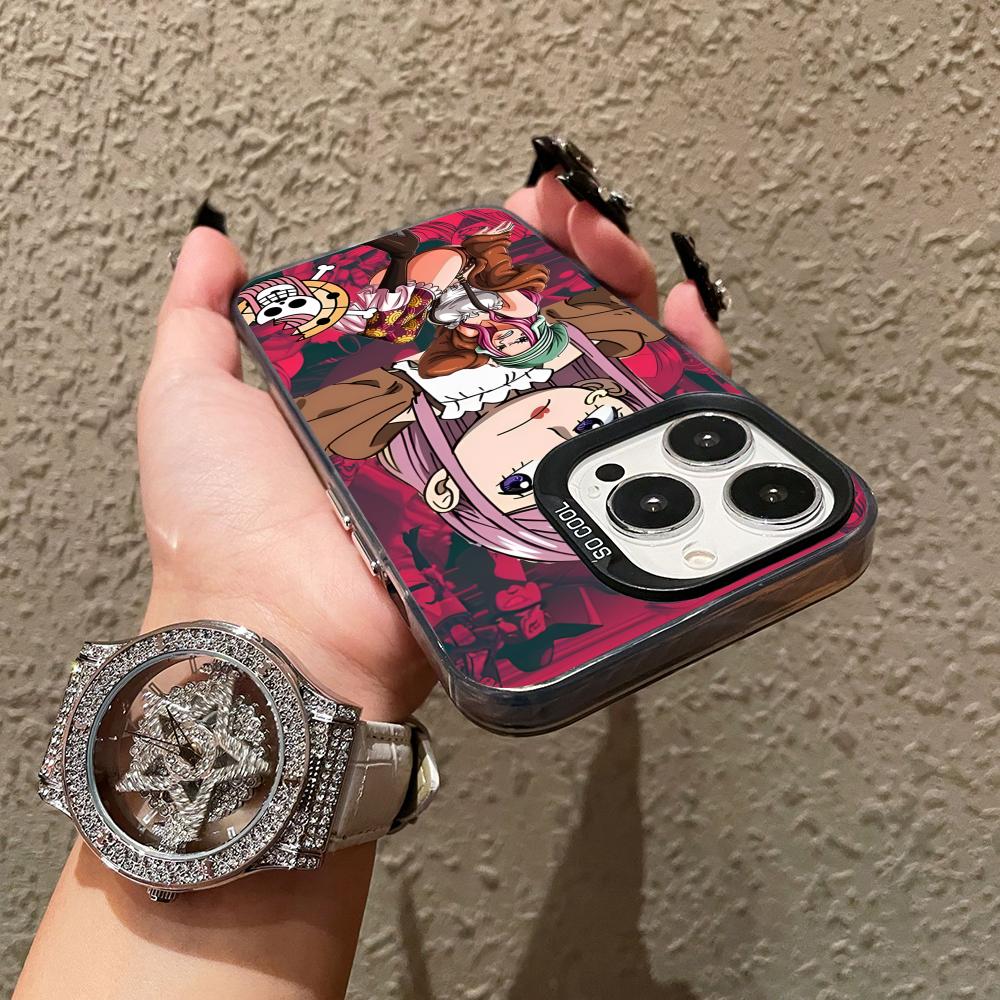 Jewelry Bonney Phone Case for iPhone 17 16 15 14 13 12 11 X XR XS Air Pro Max Plus Black Colorful Silver Cover