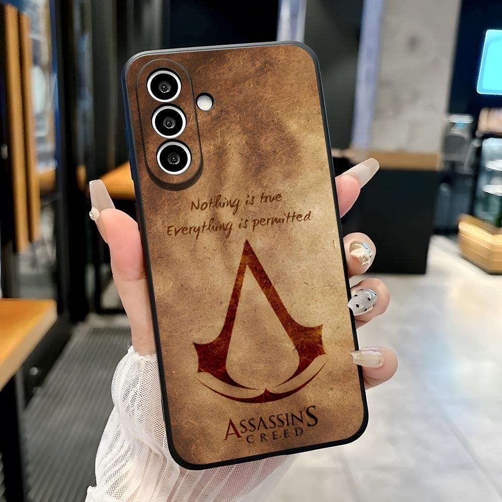 Game A-Assassin's Creed Phone Case For Samsung A25 A13 A33 5G A54 A36 A35 A56 A52 A14 Shockproof Soft Cover