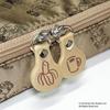 Minion Character PACAPO Pouch (Coffee Pattern, Ginger Beige) UND49299E Beige