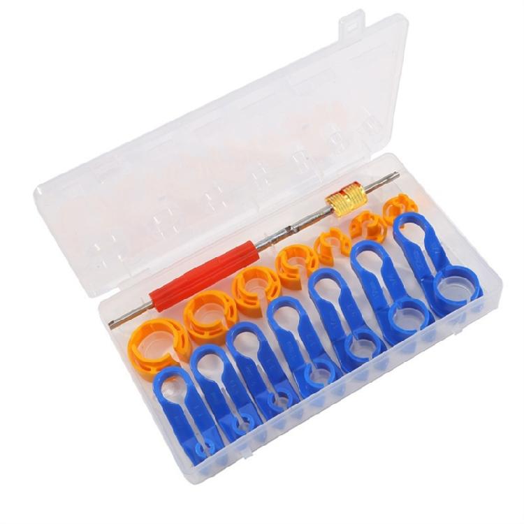 

16Pcs Universal Disconnect Tool Disassembly Set for Fast Removal of Fuels Lines Oil Pipe and Heater Tubes in Car 16pcs 1