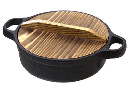 Oigen Nanbu Ironware Sukiyaki/Gyoza Pot 16cm IH Compatible CA-23