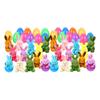 Easter Eggs Filled with Plush Bunny Doll for Classroom Rewards Carnival Prizes Basket Stuffers Hunting Games