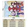 Spidey And His Amazing Friends Blankets  Super Soft Funny Plush Throw Blanket For  Chair Sofa Bed Flannel Bedspread Bed Cover